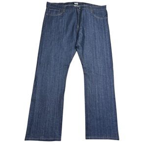 The Kennedy Denim CO. Standard Raw Denim Jeans Straight Fit Size 40 NWT
